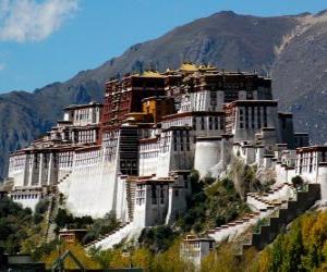 пазл Дворец Потала, Тибет, Китай